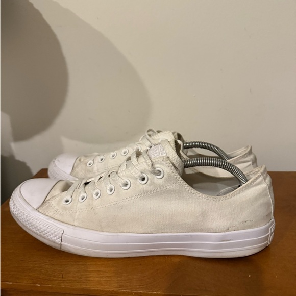 Converse Shoes Mens 11.5 Chuck Taylor All-Stars White Lace Up Low 1U647F - Picture 3 of 7